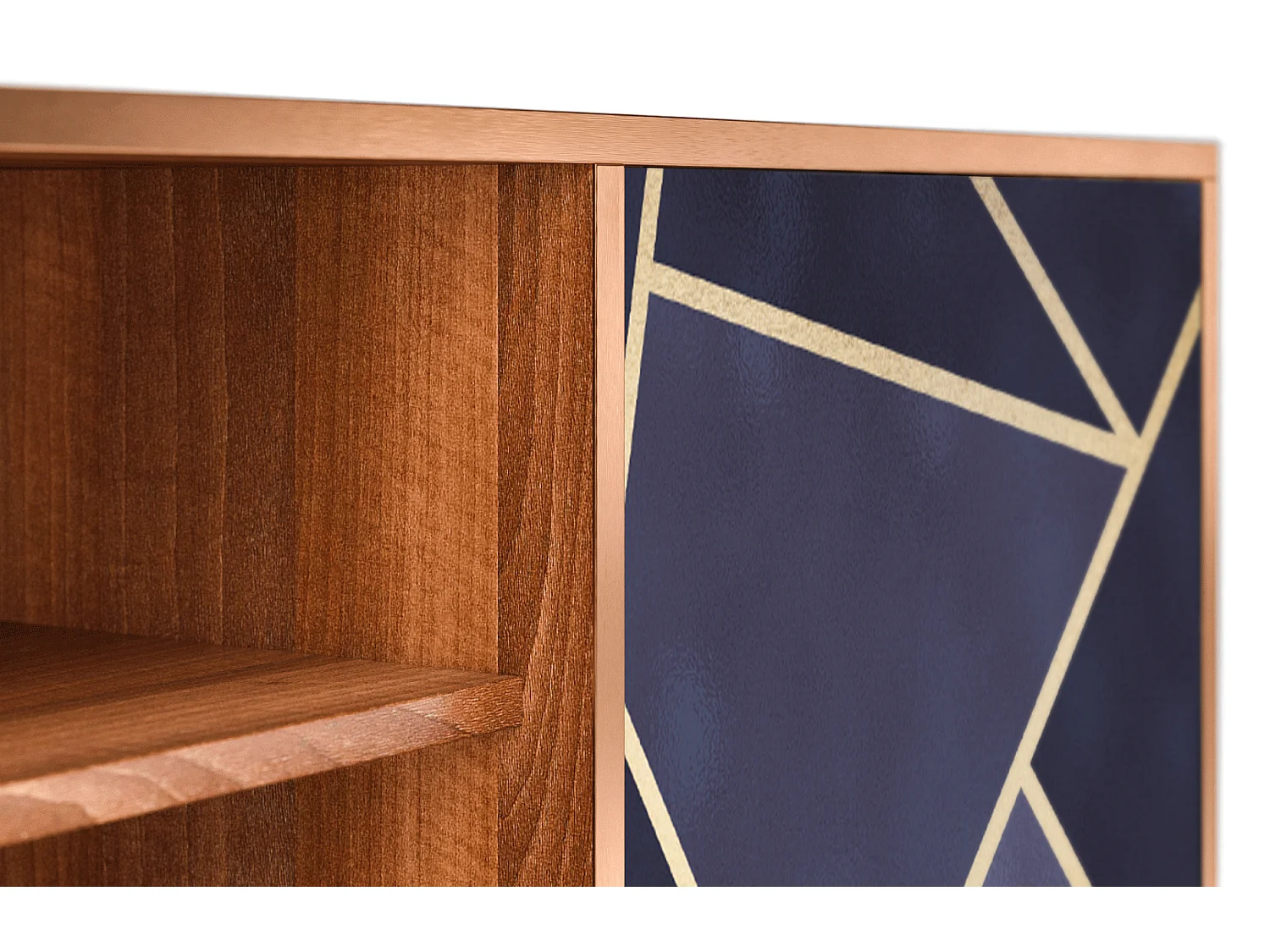 TV-meubel - 170х69х48 cm - T2 - The Amethyst, Walnoot