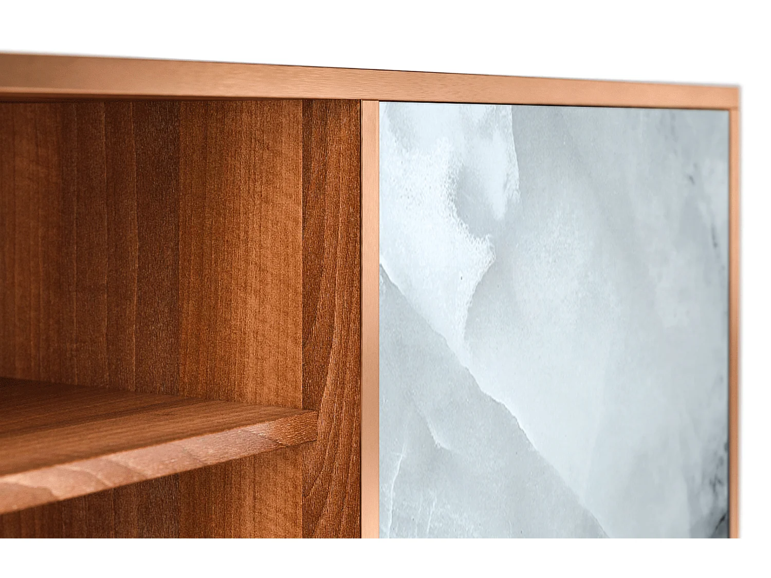 TV-meubel - 170х69х48 cm - T2 - The Onyx, Walnoot