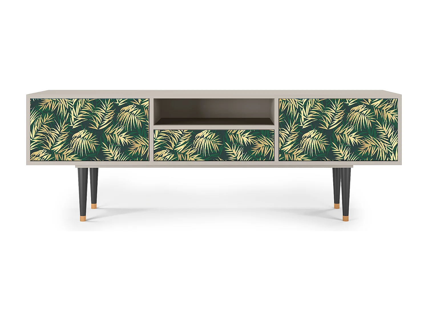 TV-Möbel - 170х59х41 cm - T6 - Sunny Palm Tree, Sand