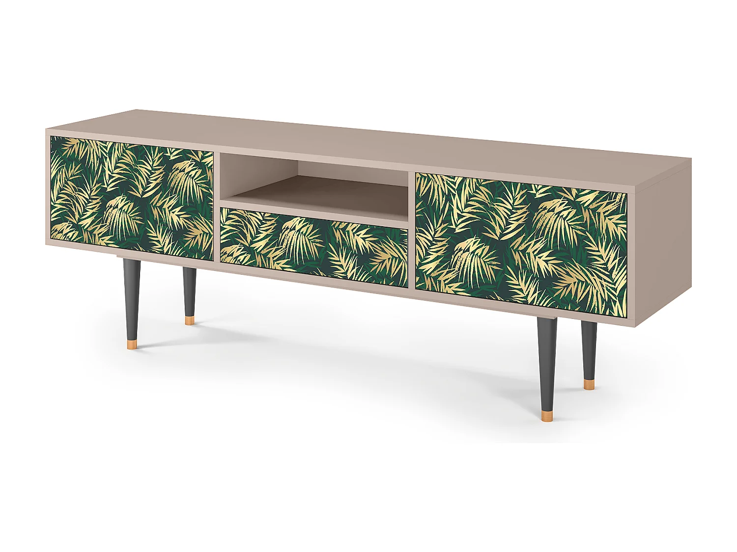 TV-Möbel - 170х59х41 cm - T6 - Sunny Palm Tree, Sand