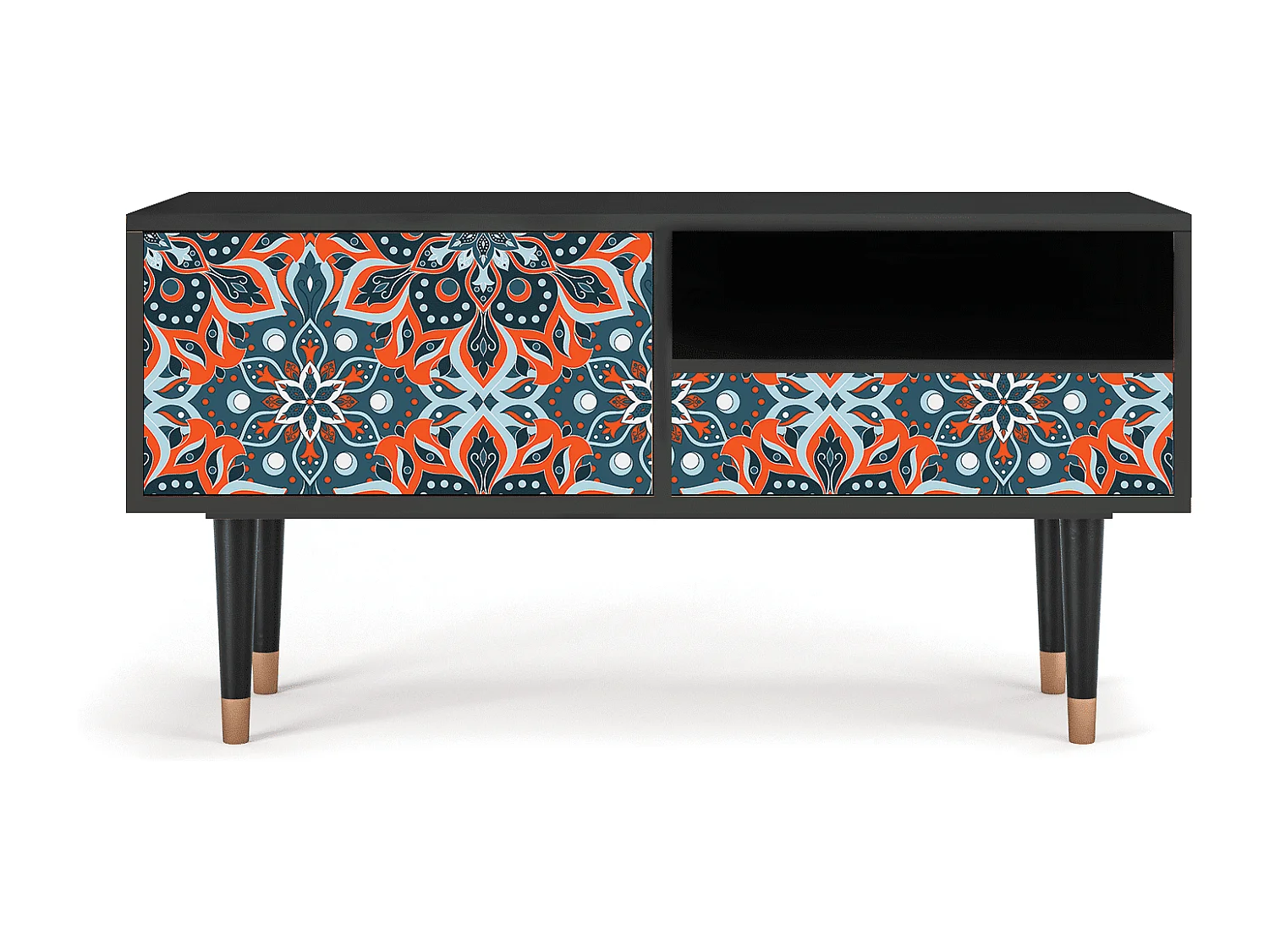 Meuble TV - 115х59х48 cm - T3 - Fire Beetle, Anthracite