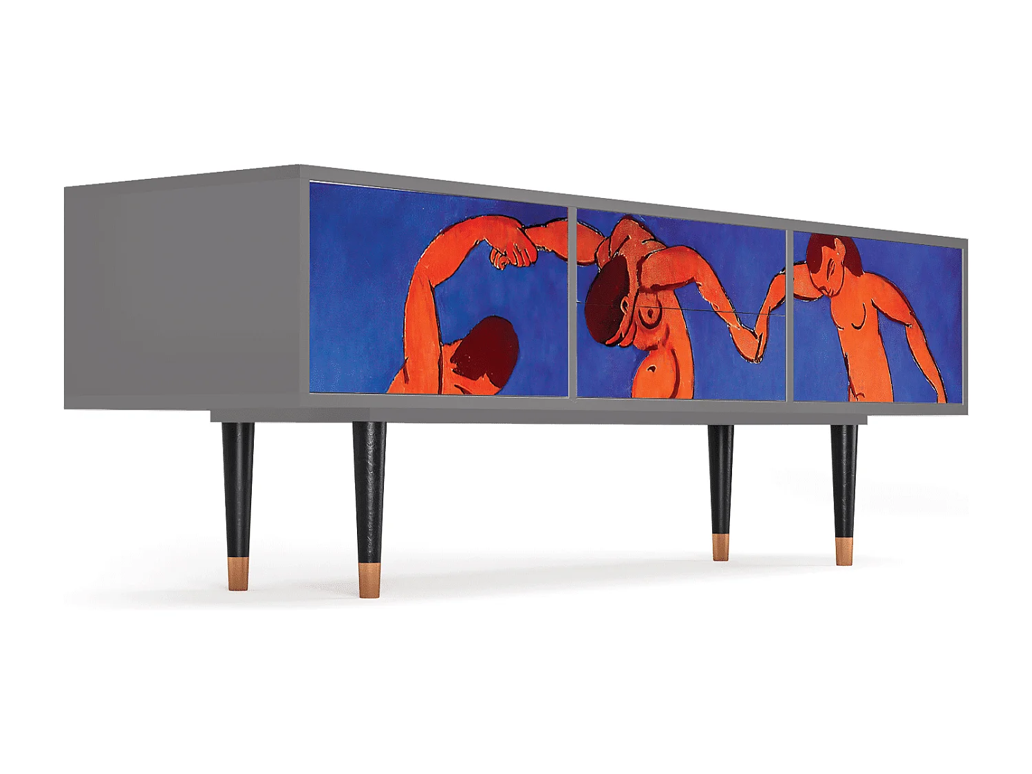 Mueble de TV - 170х59х48 cm - T4 - The Dance by Matisse , Gris