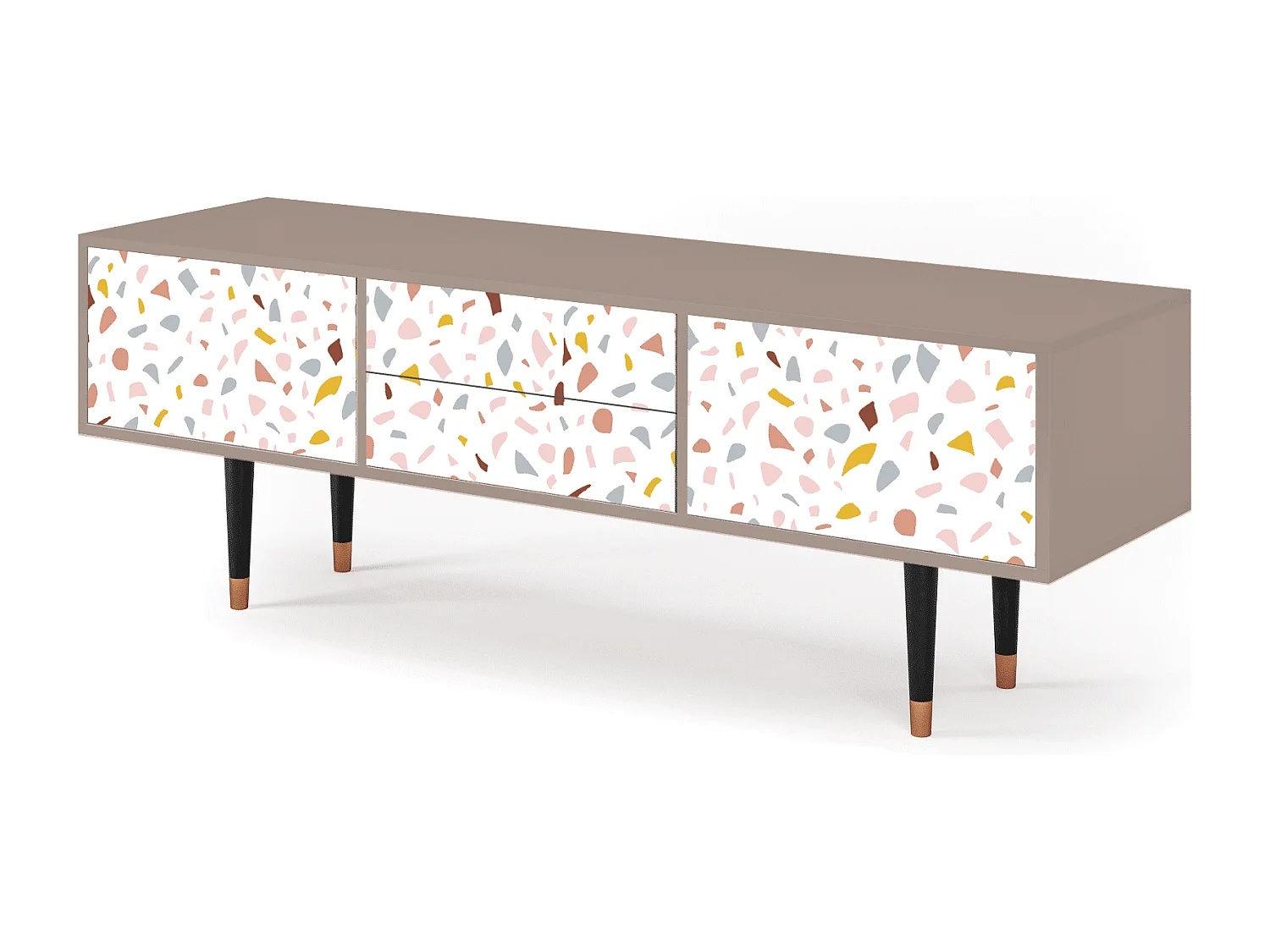 Mobile TV - 170х59х48 cm - T4 - Marmelade Cheese, Latte