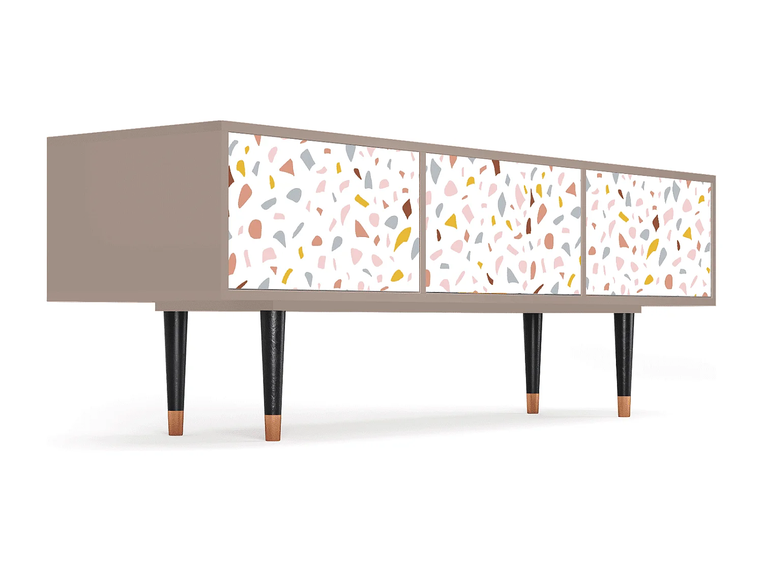 Mobile TV - 170х59х48 cm - T4 - Marmelade Cheese, Latte