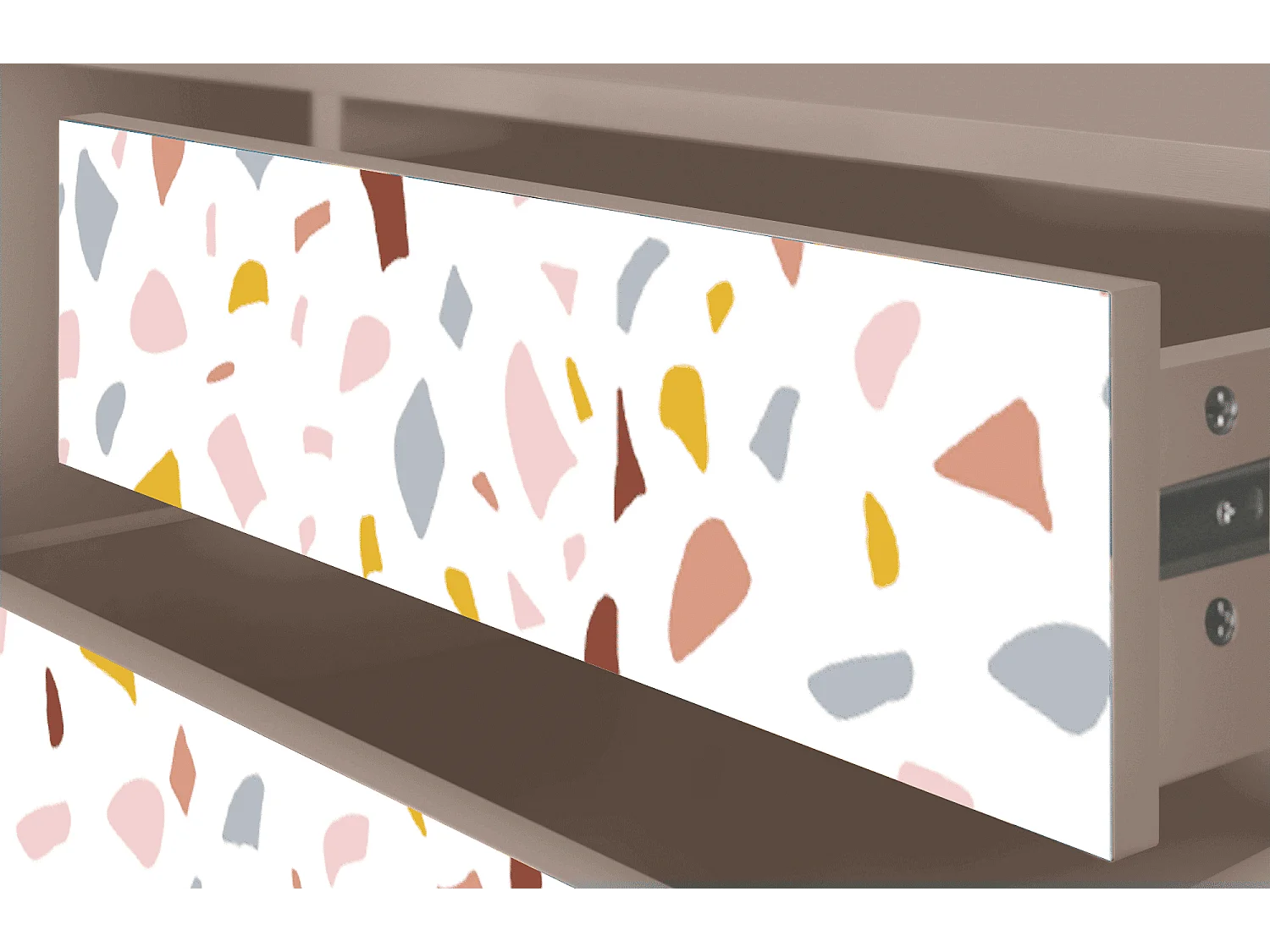 Mobile TV - 170х59х48 cm - T4 - Marmelade Cheese, Latte