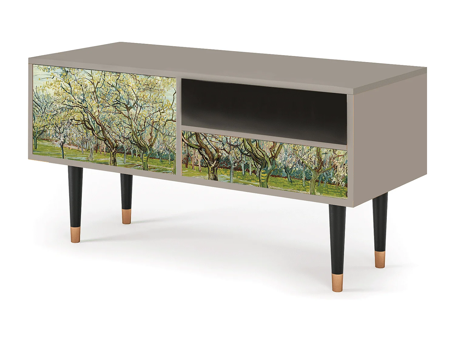 Mobile TV - 115х59х48 cm - T3 - The Bianco Orchard, Sabbia
