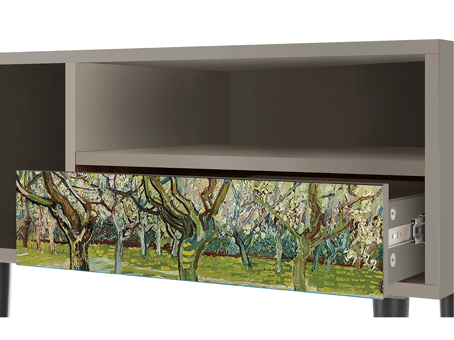 Mobile TV - 115х59х48 cm - T3 - The Bianco Orchard, Sabbia