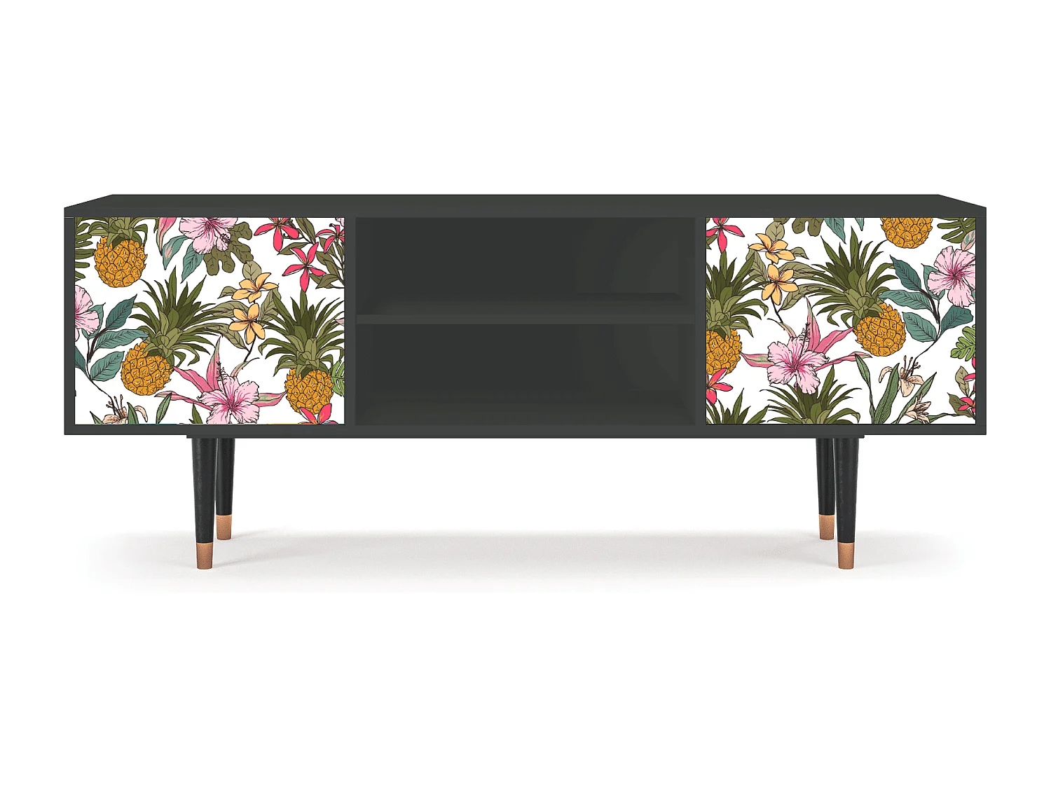 TV-Möbel - 170х69х48 cm - T2 - Estival Fruit, Anthrazit