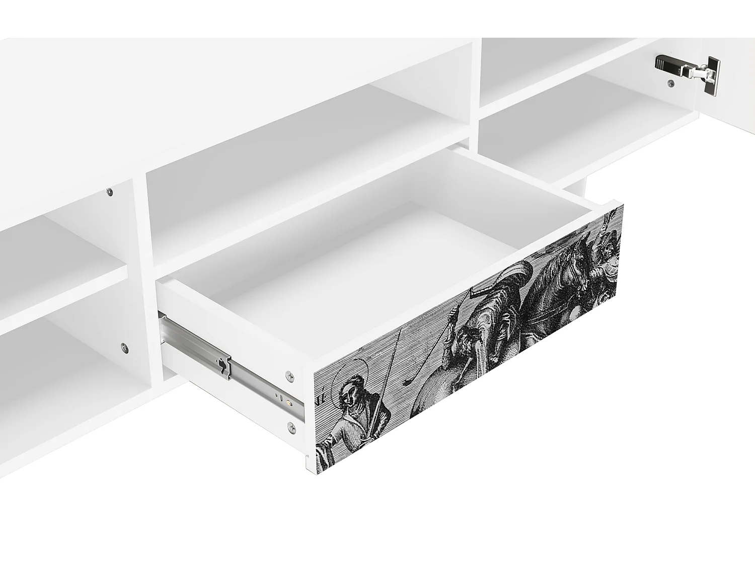 TV-meubel - 170х59х41 cm - T6 - Saint Martin, Wit