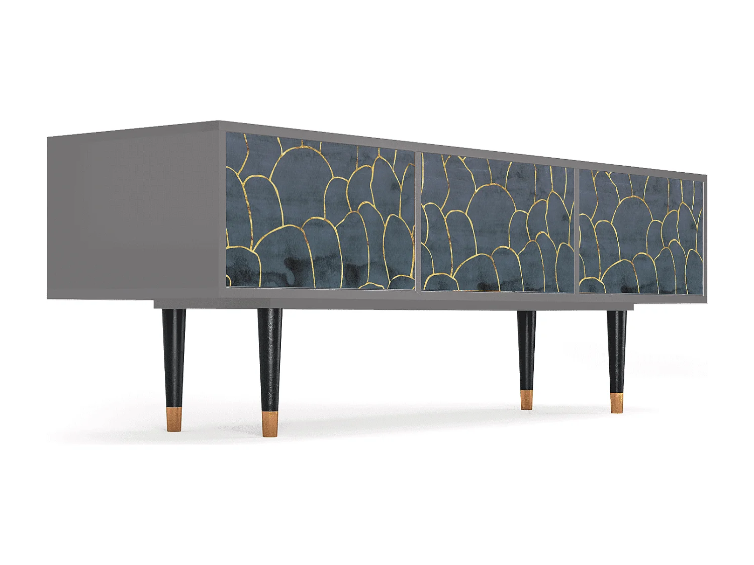 Mobile TV - 170х59х48 cm - T4 - Blue Lagoon, Grigio