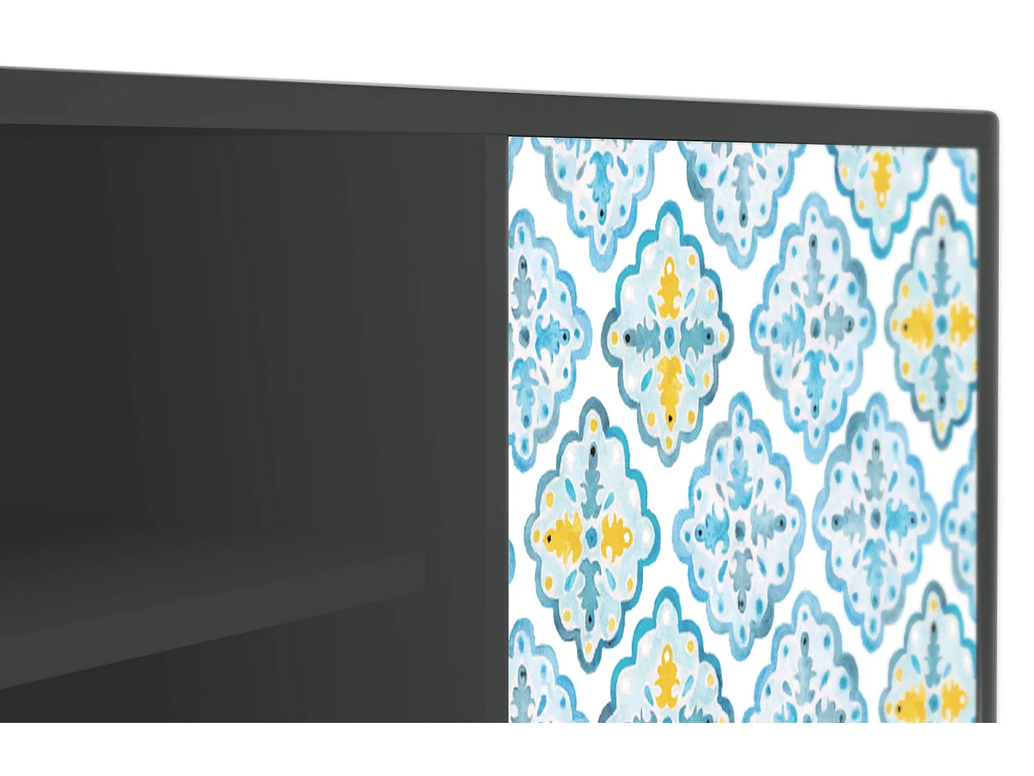 Mobile TV - 170х69х48 cm - T2 - Portugese tiles, Antracite