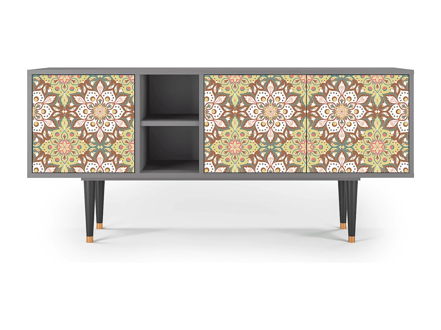 TV-meubel - 150х69х41 cm - T5 - Chinese Tea, Grijs