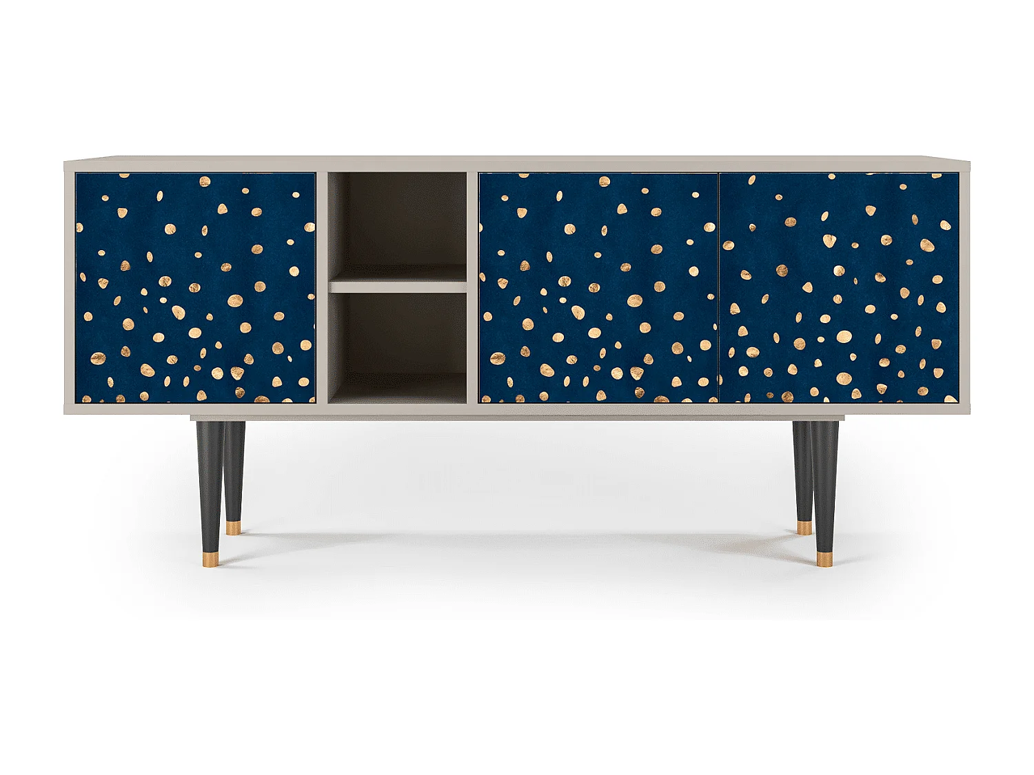 Meuble TV - 150х69х41 cm - T5 - Night Skies, Sable