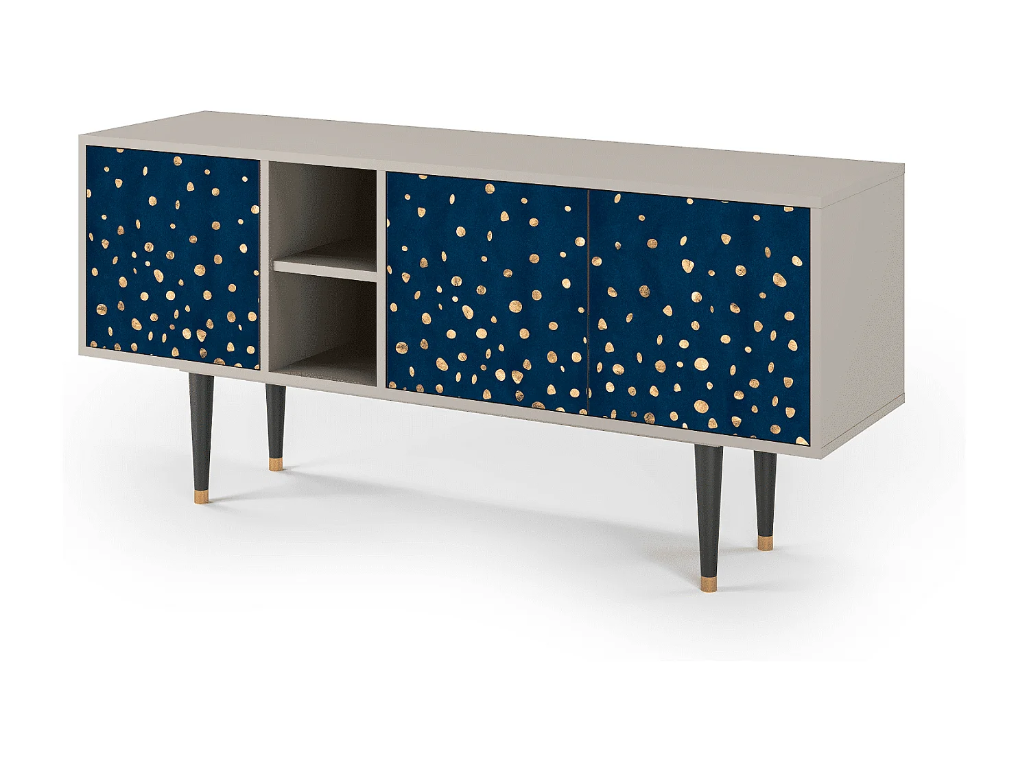 Meuble TV - 150х69х41 cm - T5 - Night Skies, Sable