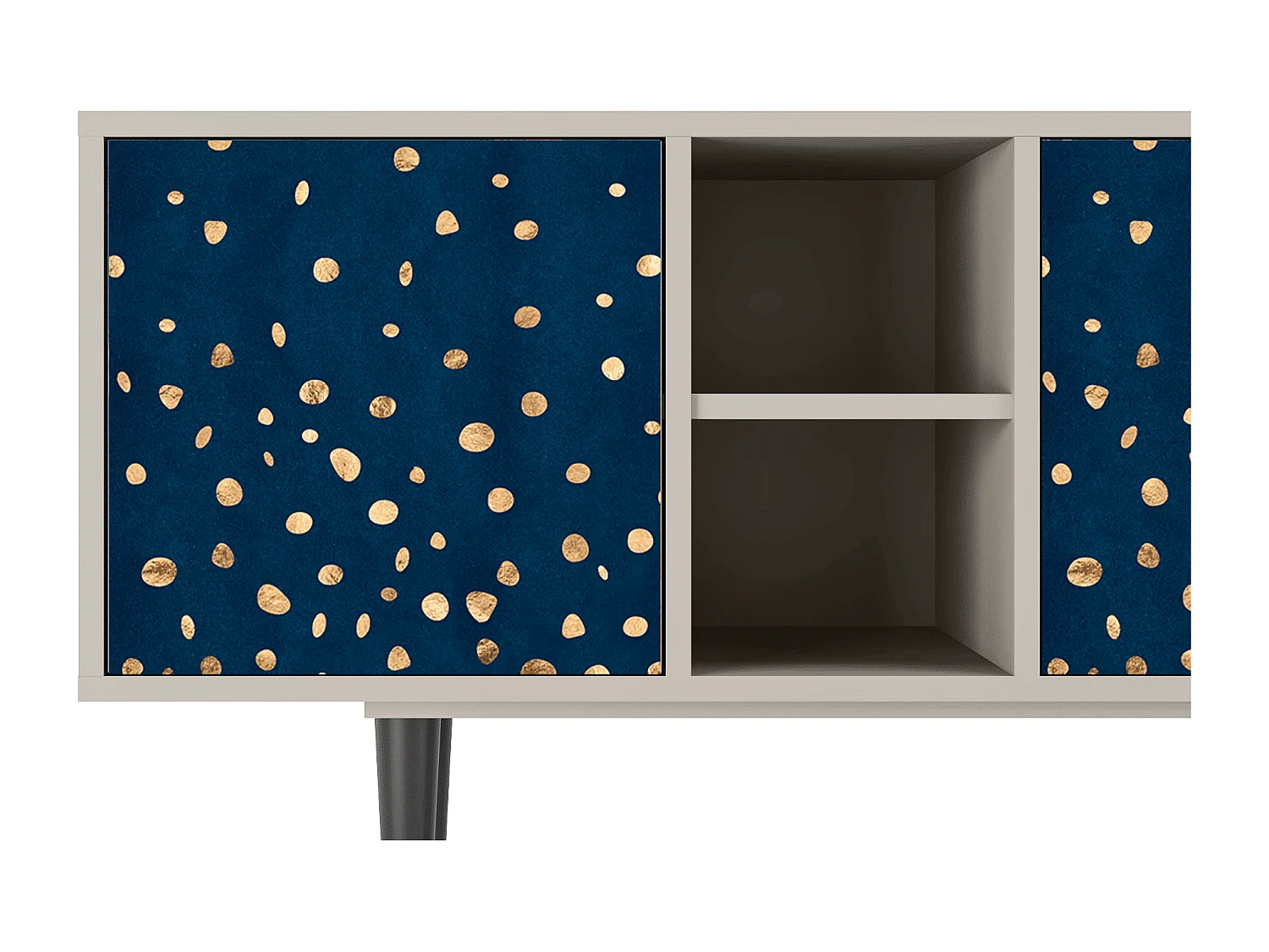 Meuble TV - 150х69х41 cm - T5 - Night Skies, Sable