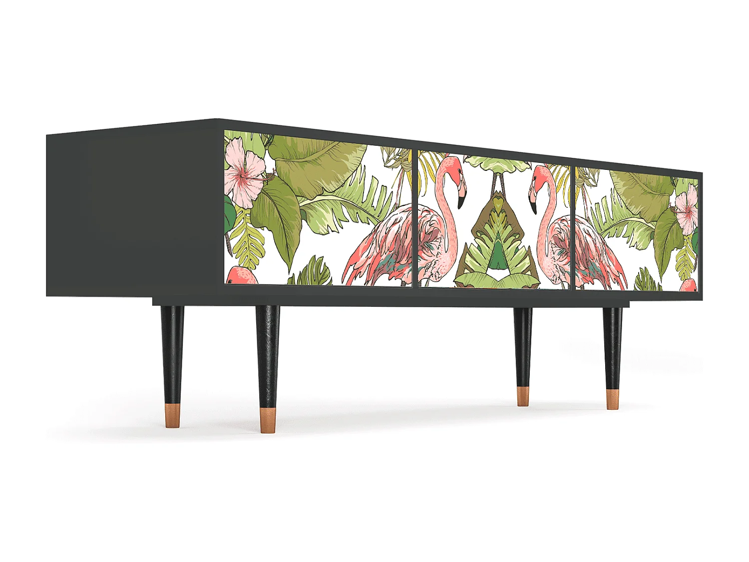 TV-Möbel - 170х59х48 cm - T4 - Sweet Flamingo, Anthrazit