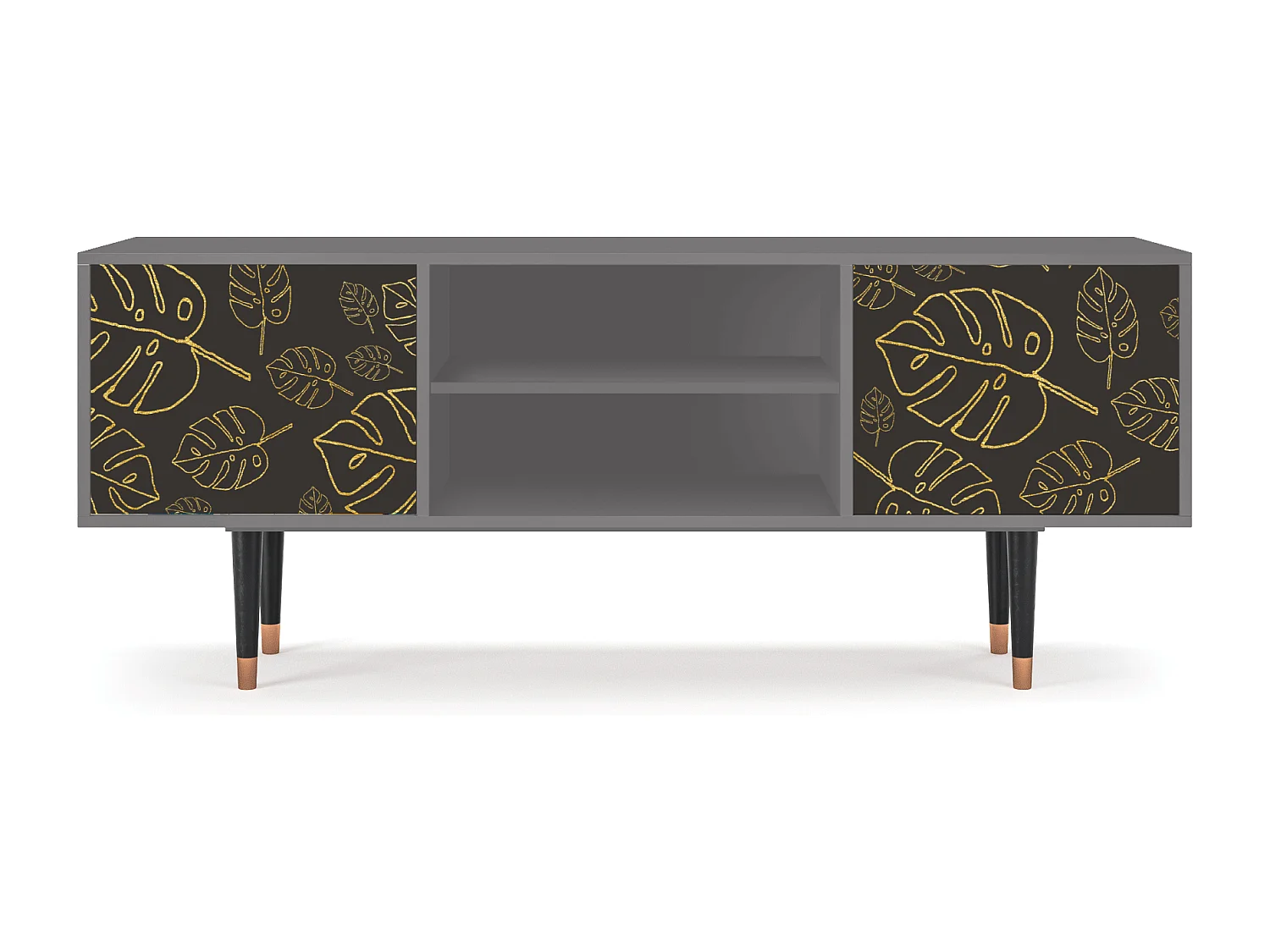 TV-Möbel - 170х69х48 cm - T2 - Fall Of The Leaves, Grau