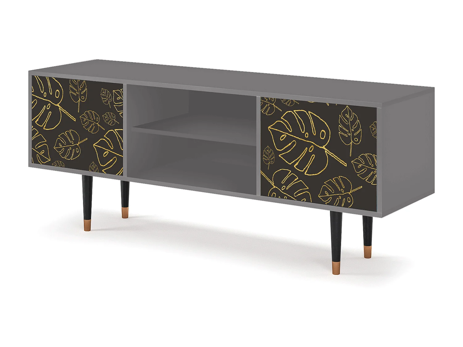 TV-Möbel - 170х69х48 cm - T2 - Fall Of The Leaves, Grau