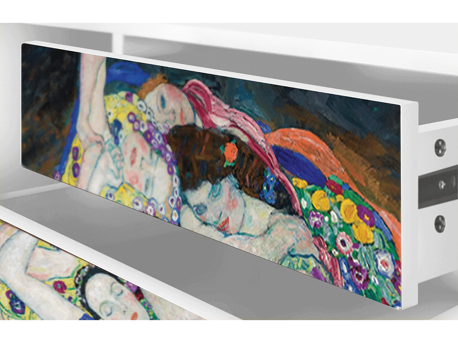 Meuble TV - 170х59х48 cm - T4 - The Maiden by Klimt, Blanc