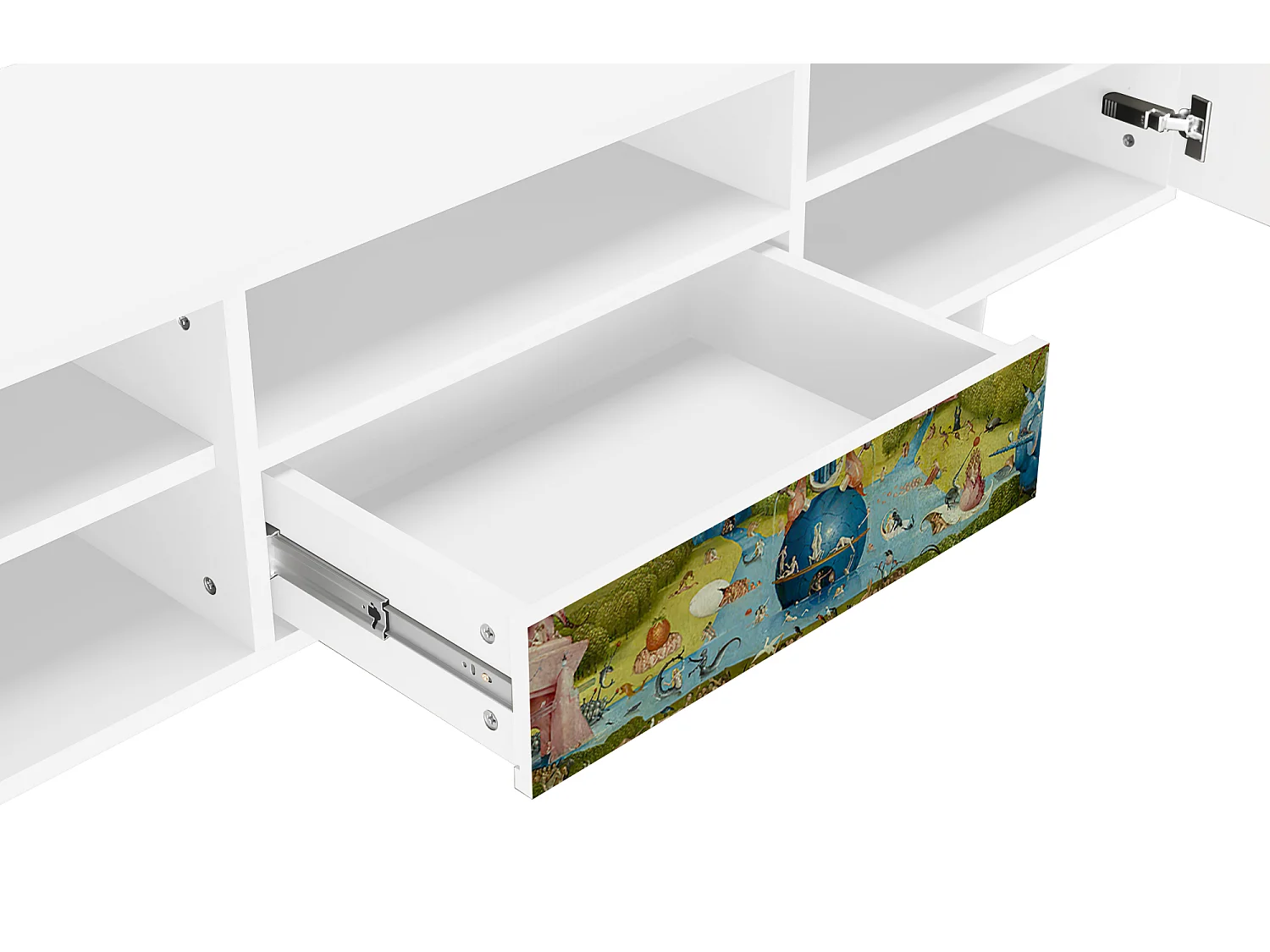 Meuble TV - 170х59х41 cm - T6 - The Garden 2 by Bosch, Blanc