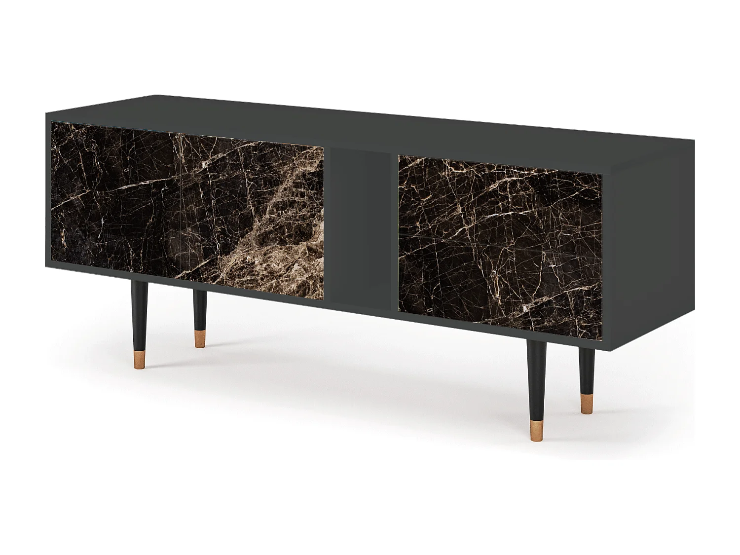 Meuble TV - 170х69х48 cm - T1 - Night Abyss, Anthracite