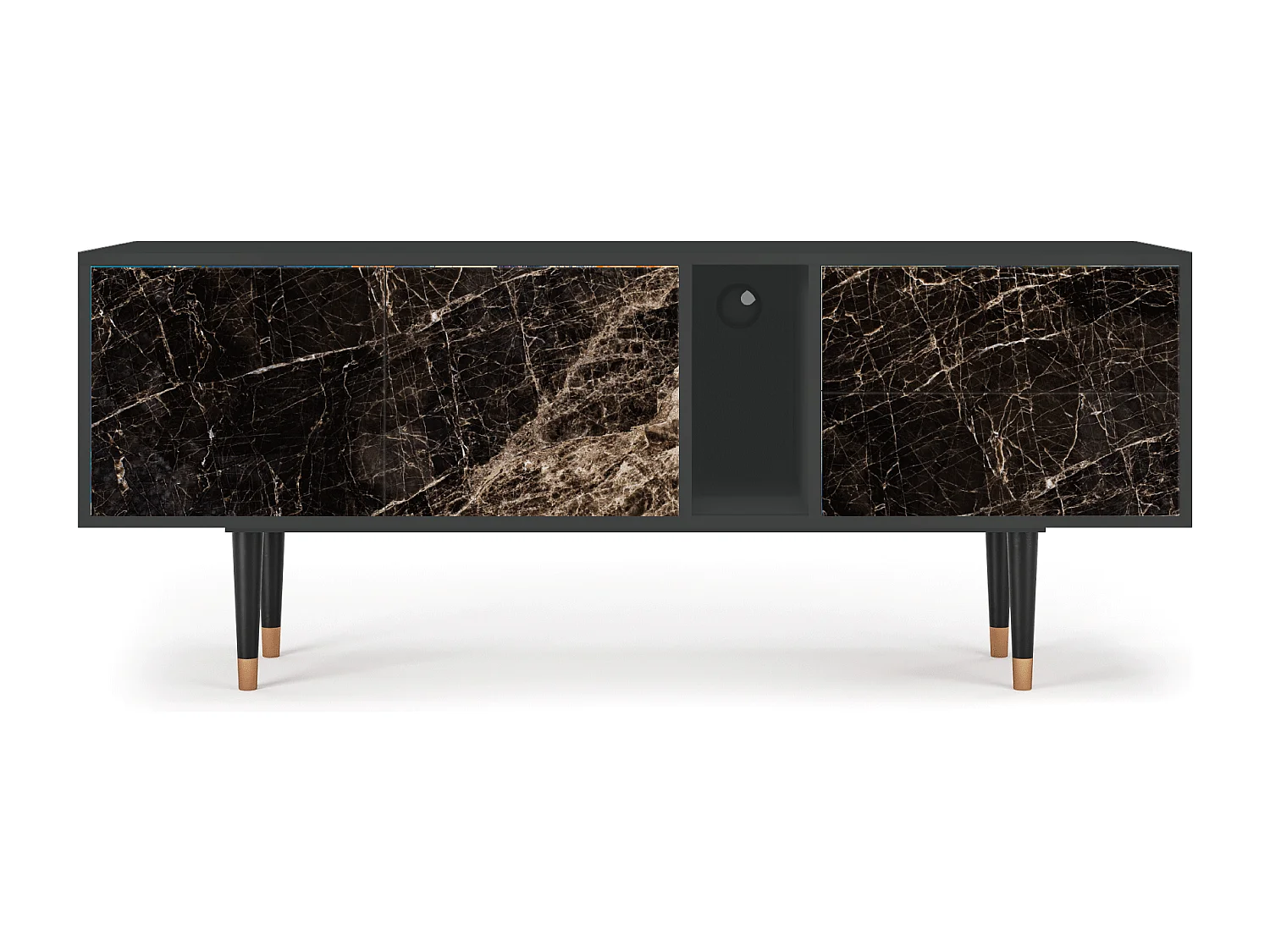 TV-meubel - 170х69х48 cm - T1 - Night Abyss, Antraciet