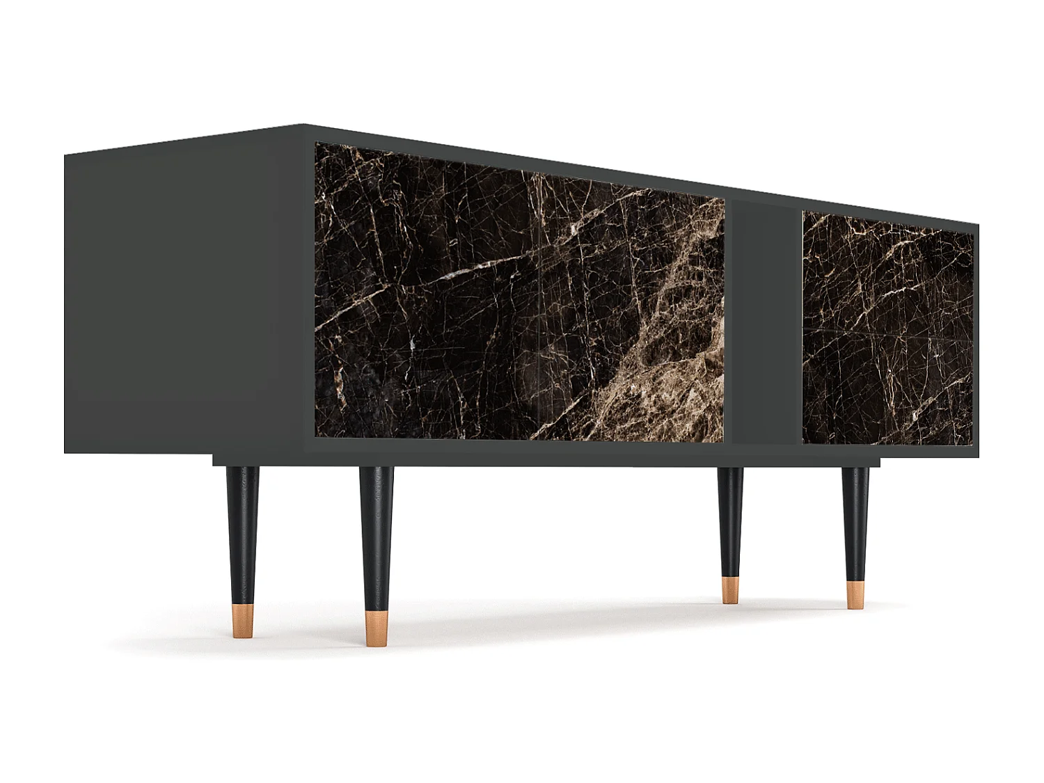 TV-meubel - 170х69х48 cm - T1 - Night Abyss, Antraciet