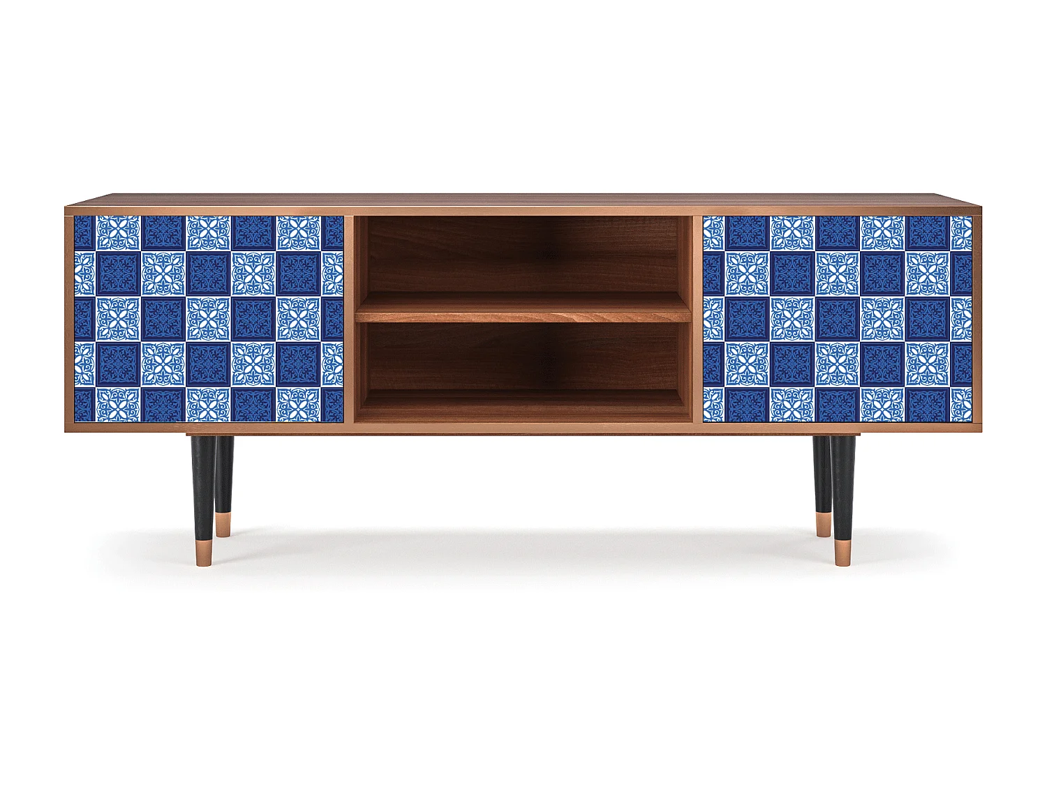 TV-Möbel - 170х69х48 cm - T2 - Light Path, Walnuss