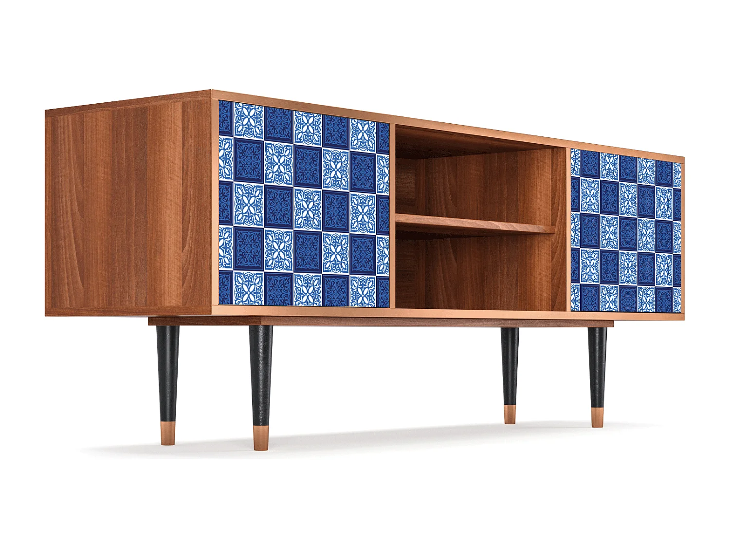 TV-Möbel - 170х69х48 cm - T2 - Light Path, Walnuss