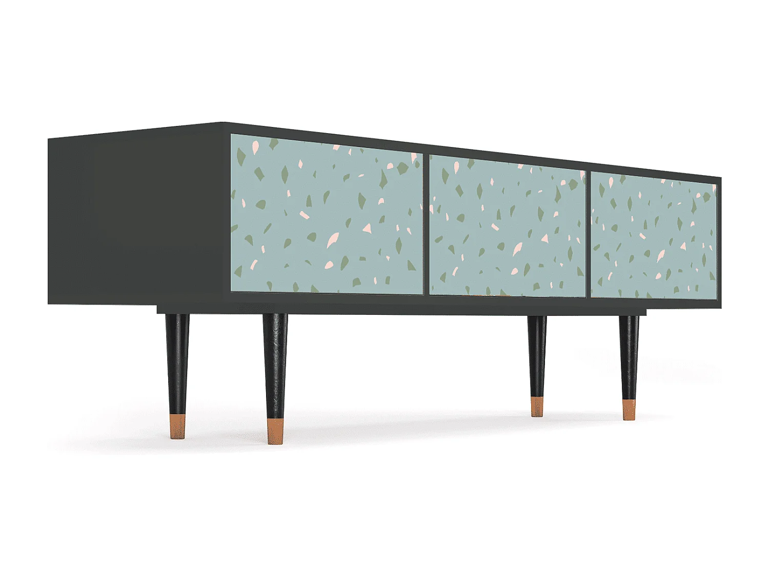 TV-Möbel - 170х59х48 cm - T4 - Blue Drops, Anthrazit