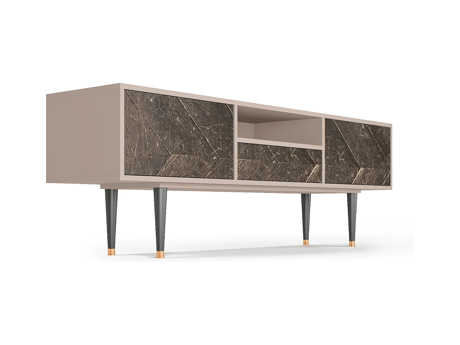 TV-Möbel - 170х59х41 cm - T6 - Wise Tree, Latte