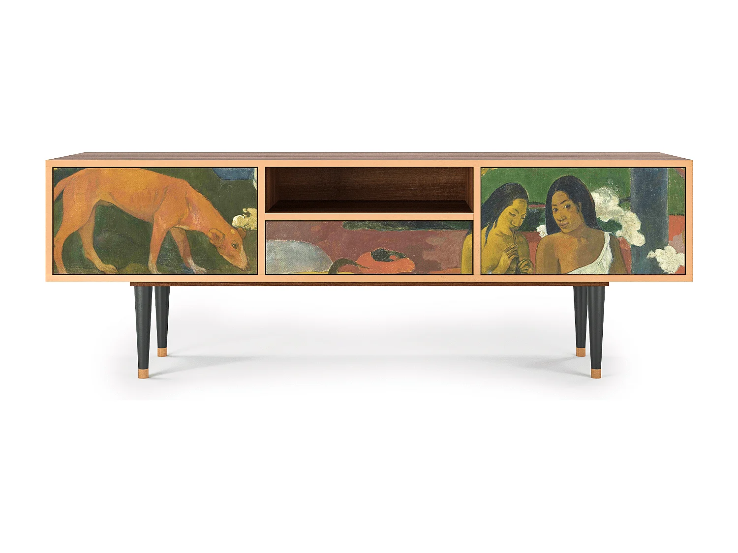 TV-Möbel - 170х59х41 cm - T6 - Arearea , Walnuss