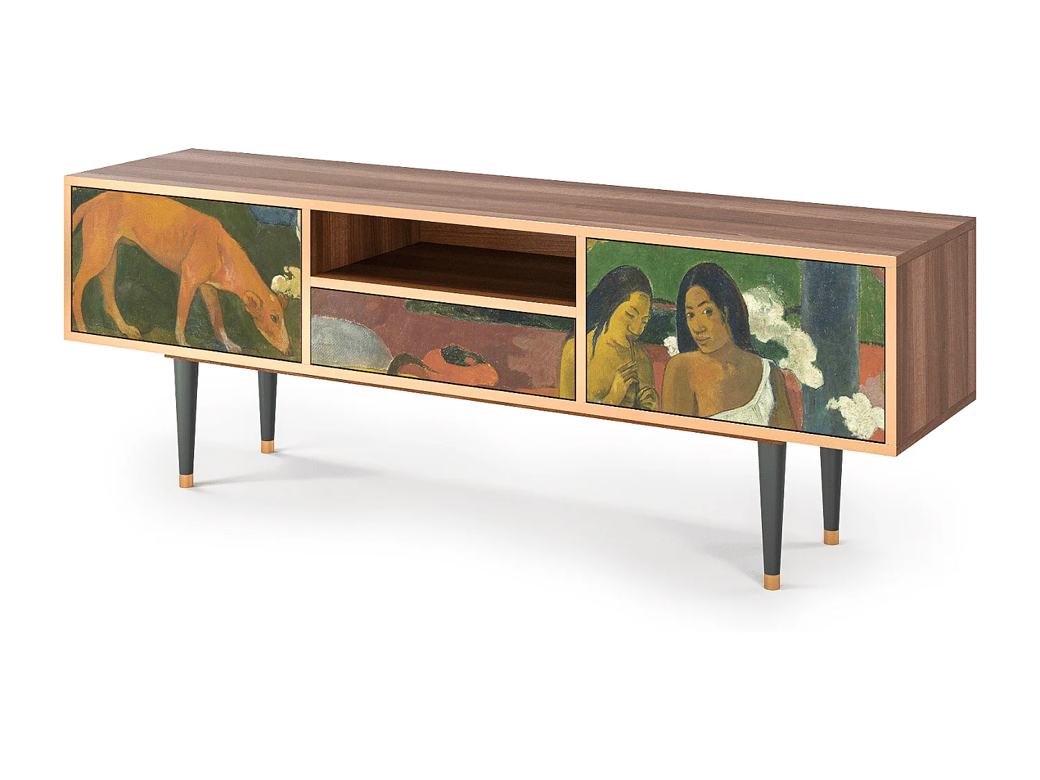 Szafka RTV - 170х59х41 cm - T6 - Arearea , Orzech