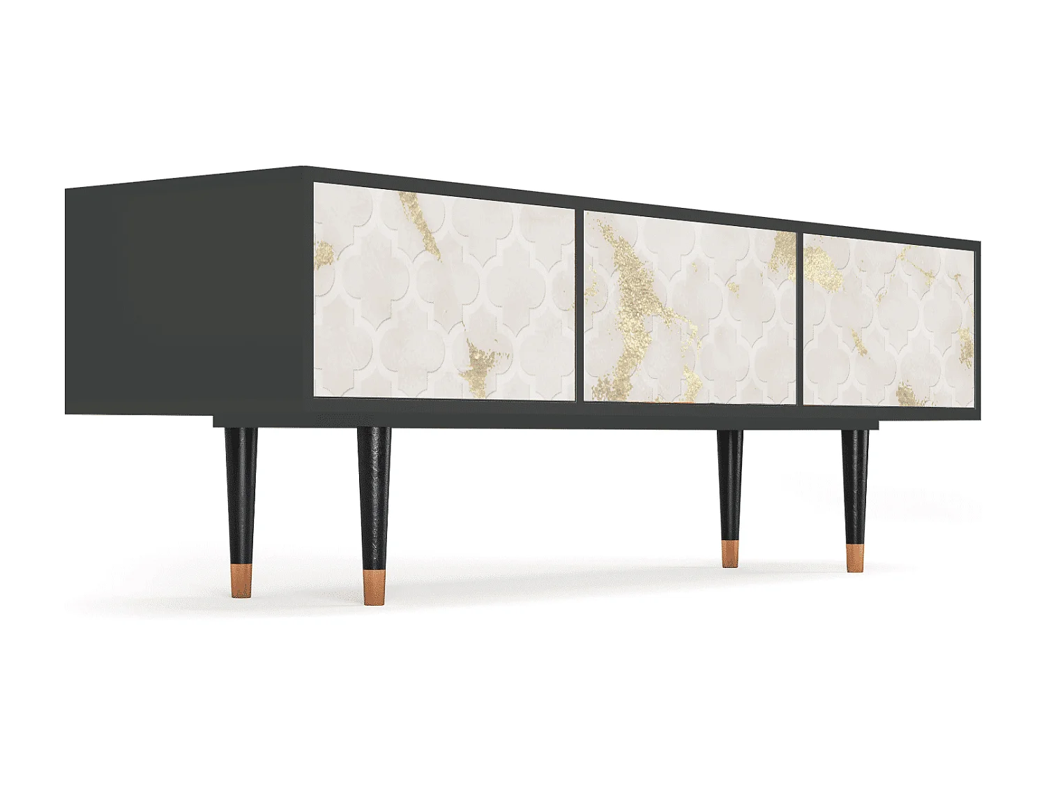 TV-meubel - 170х59х48 cm - T4 - Sahara desert, Antraciet