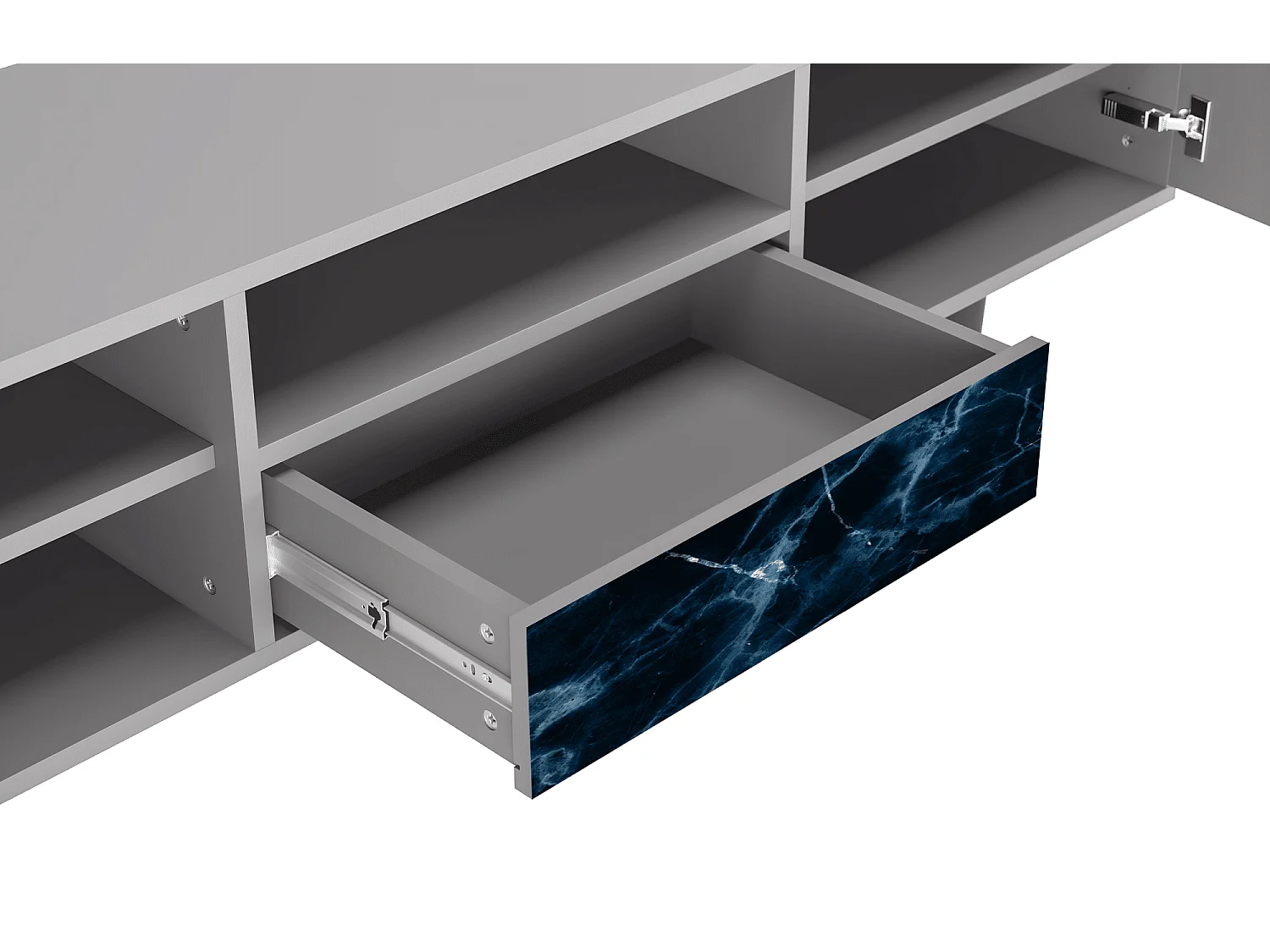 TV-Möbel - 170х59х41 cm - T6 - Deep Ocean, Grau