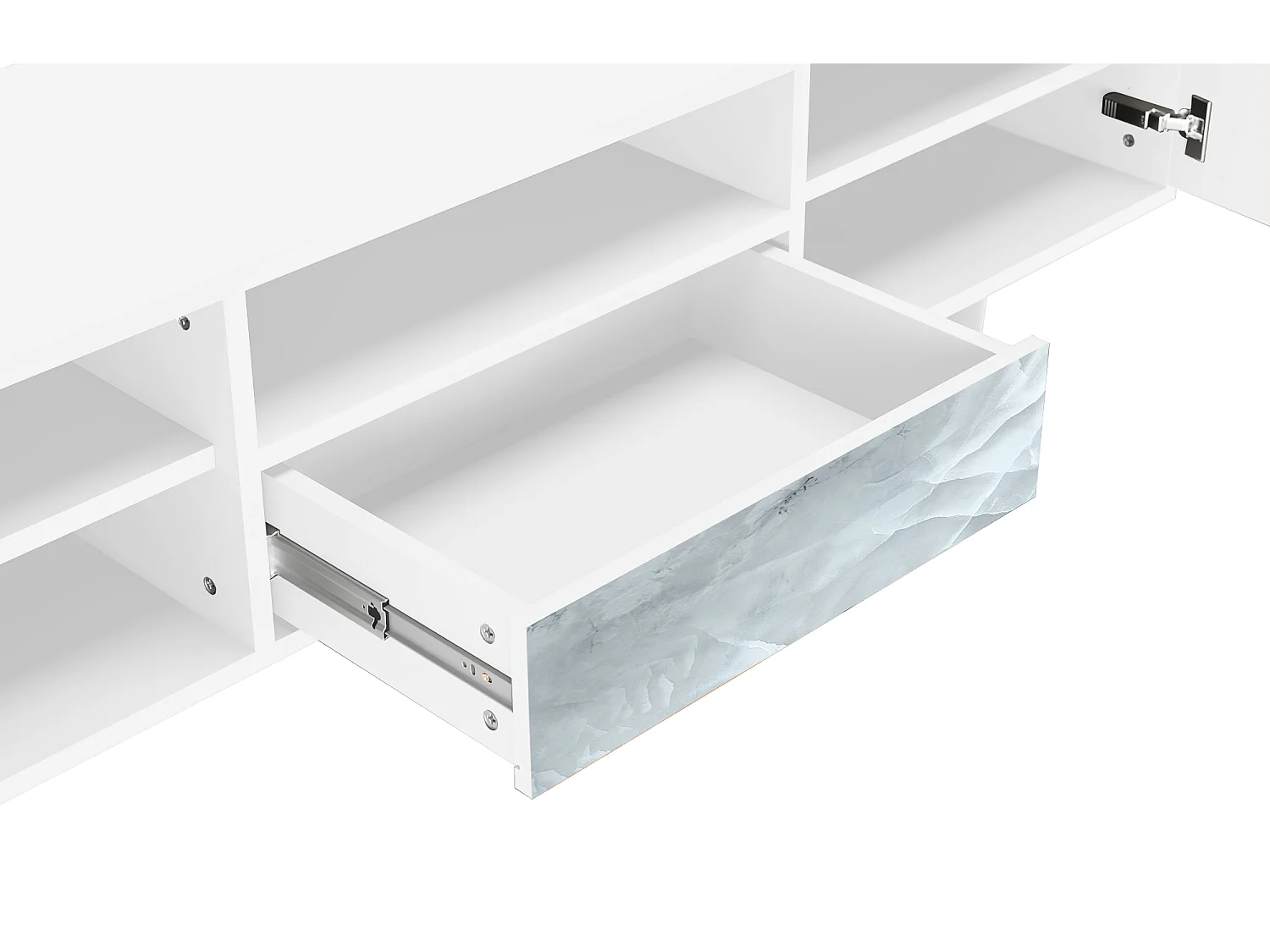 TV-meubel - 170х59х41 cm - T6 - The Onyx, Wit