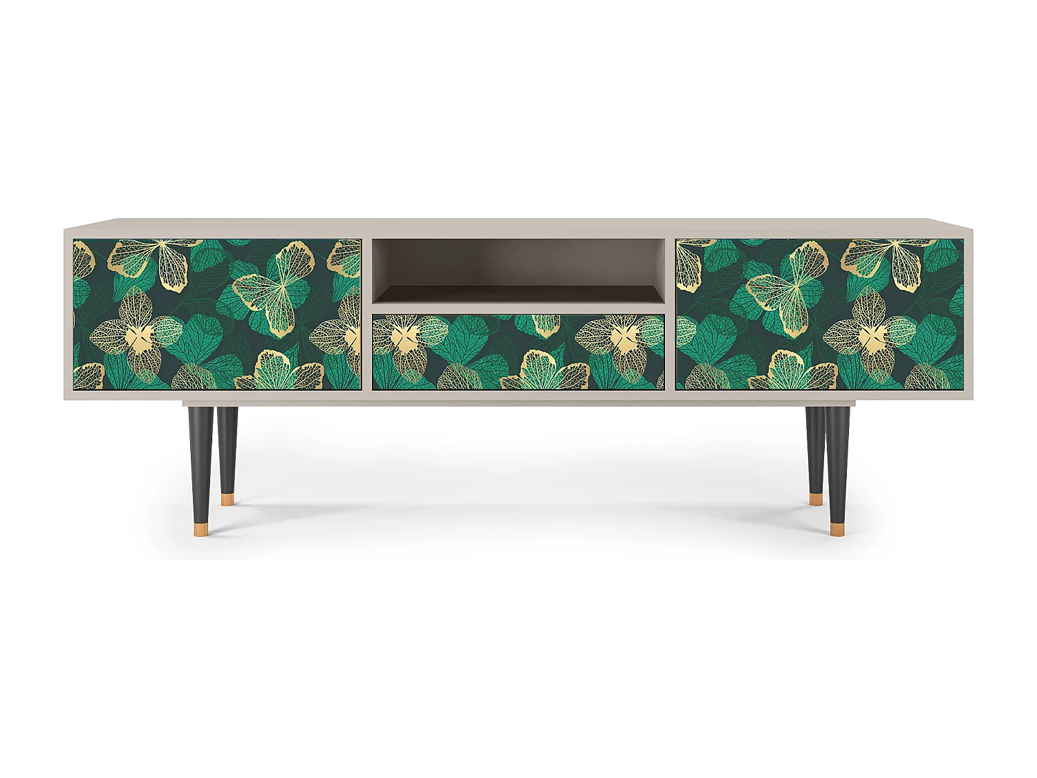 TV-meubel - 170х59х41 cm - T6 - Green Flower, Zand