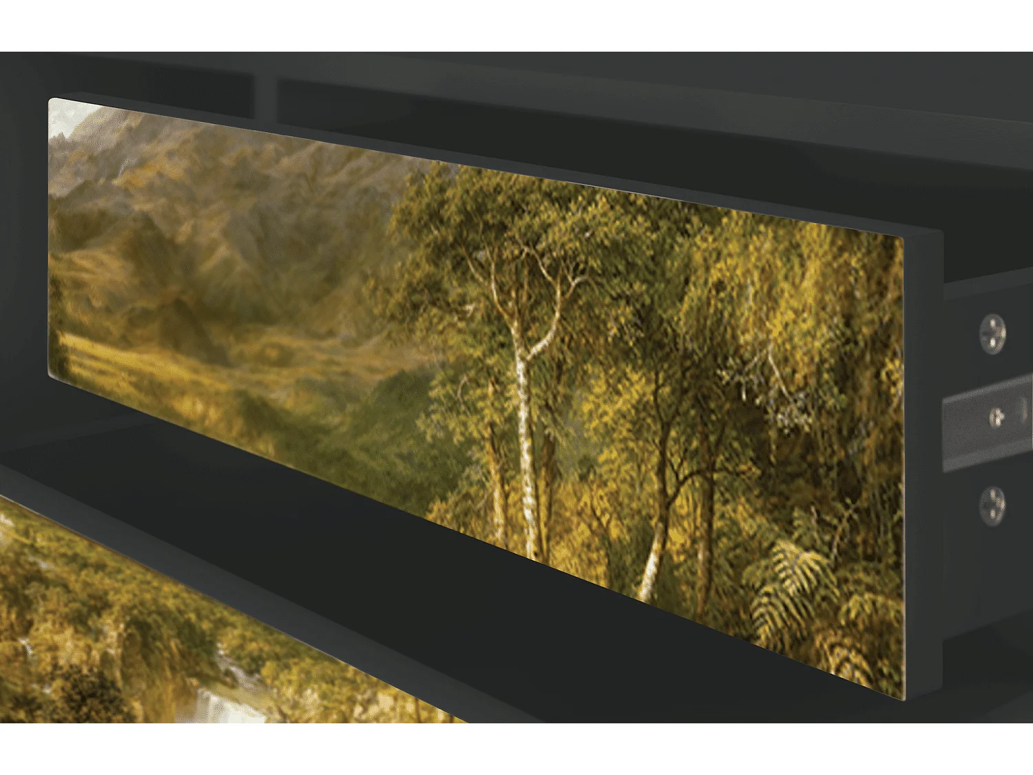 Meuble TV - 170х59х48 cm - T4 - The Heart of the Andes , Anthracite