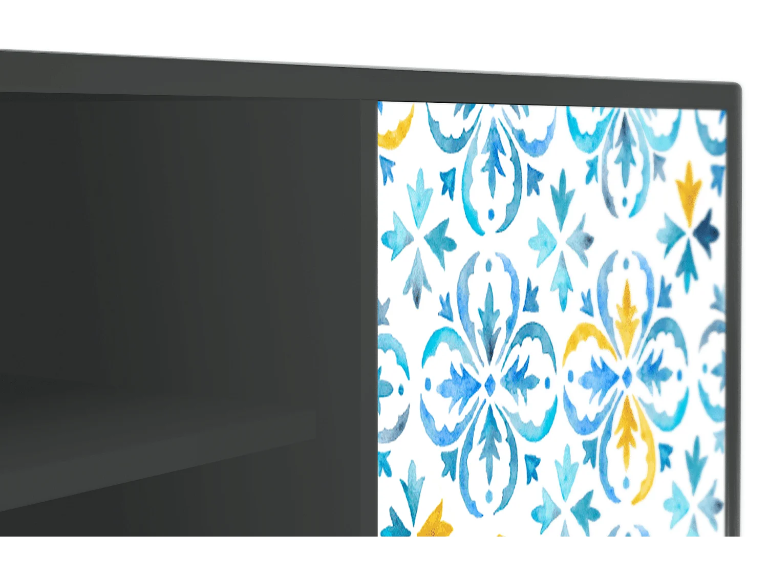 Szafka RTV - 170х69х48 cm - T2 - Lisbon Flover, Antracyt