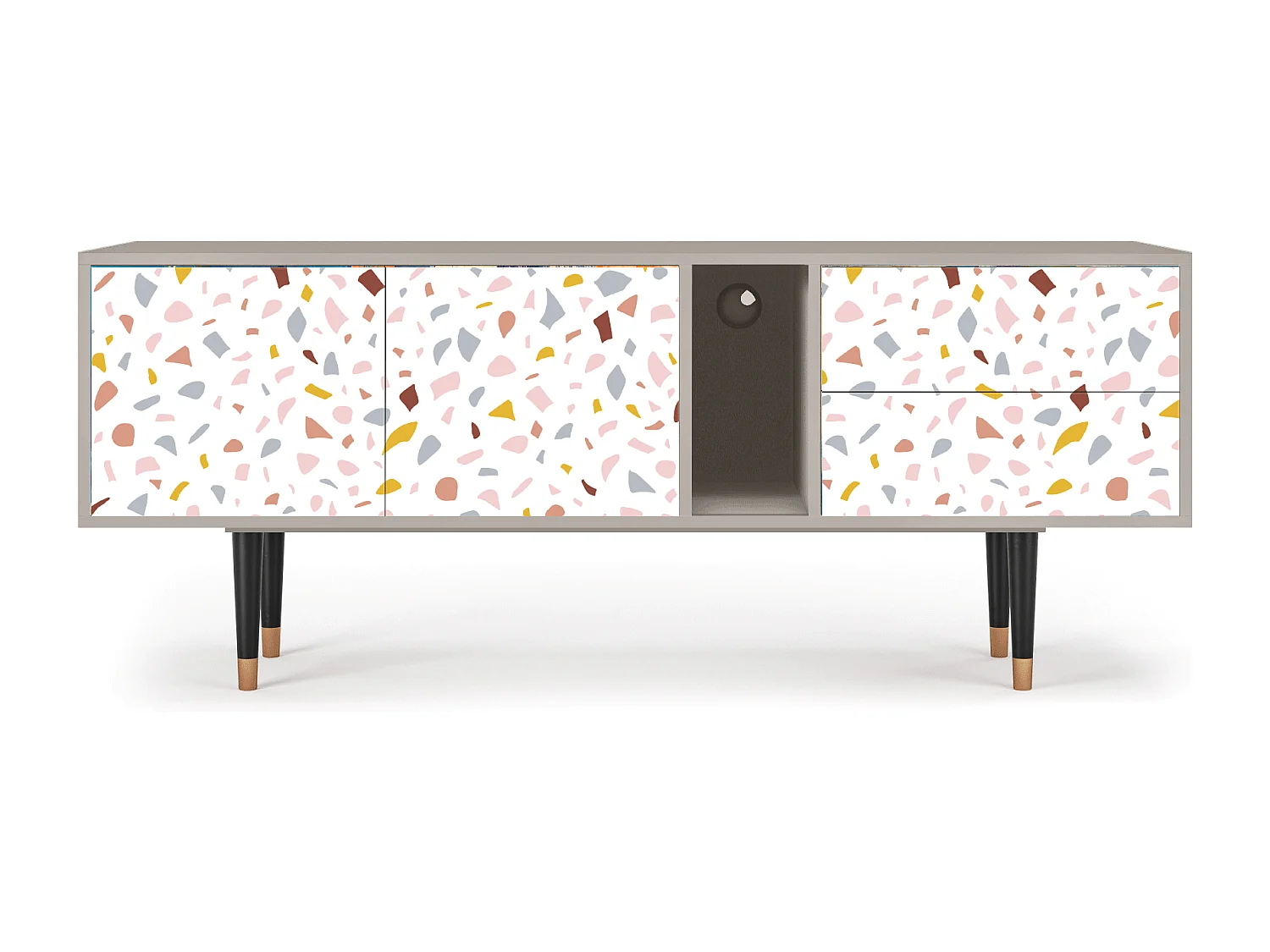 Mobile TV - 170х69х48 cm - T1 - Marmelade Cheese, Sabbia