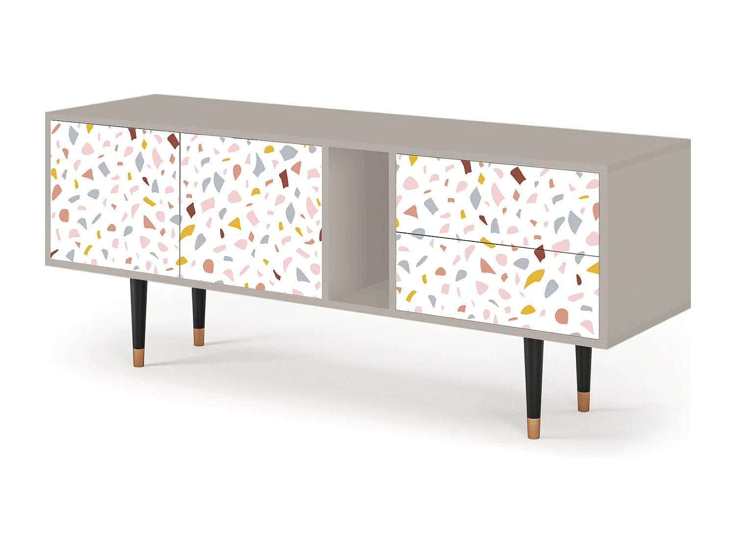 Mobile TV - 170х69х48 cm - T1 - Marmelade Cheese, Sabbia