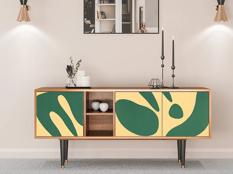 TV-meubel - 150х69х41 cm - T5 - Constellations by Arp, Walnoot