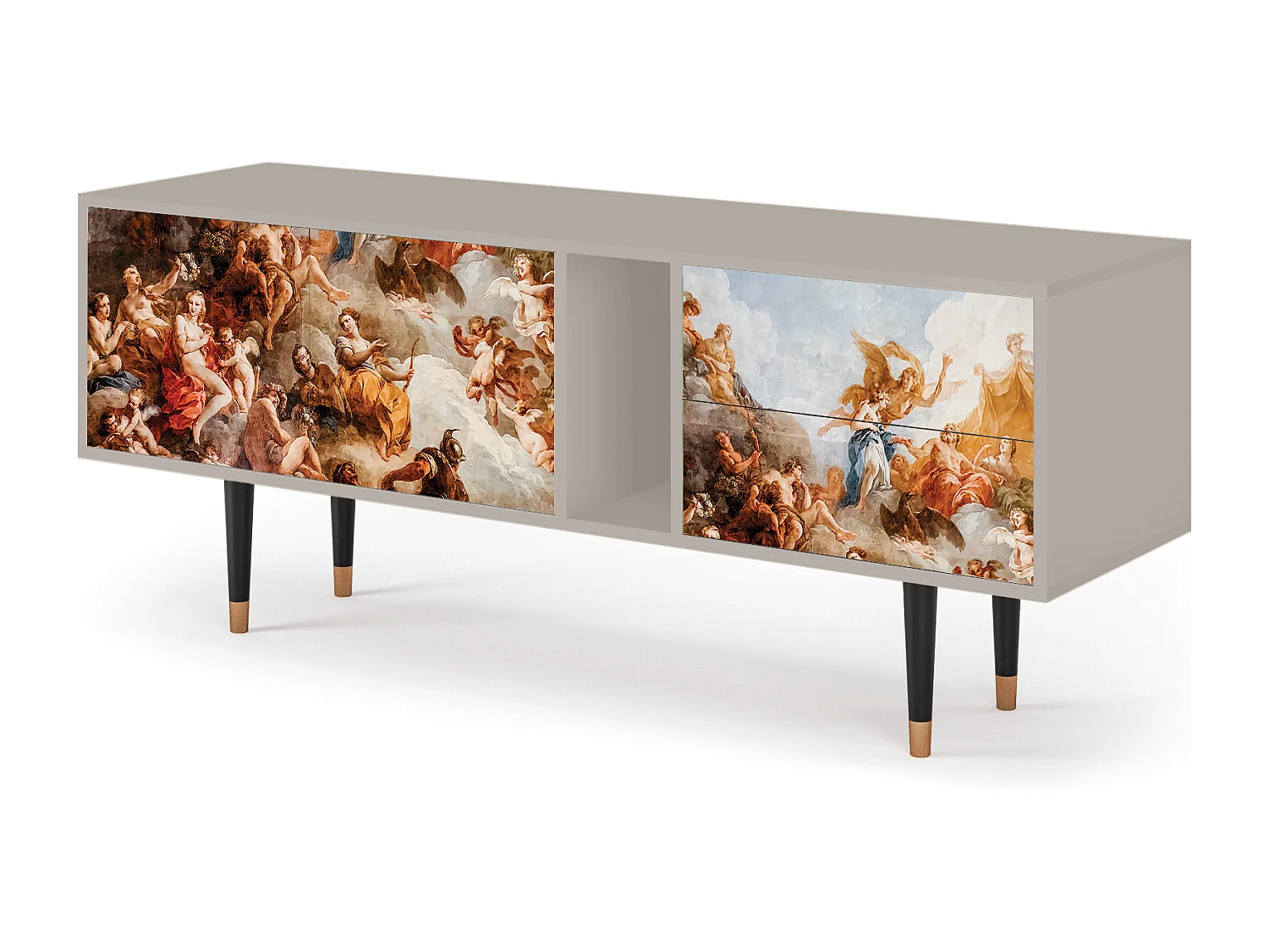 Mueble de TV - 170х69х48 cm - T1 - Versailles, Areia