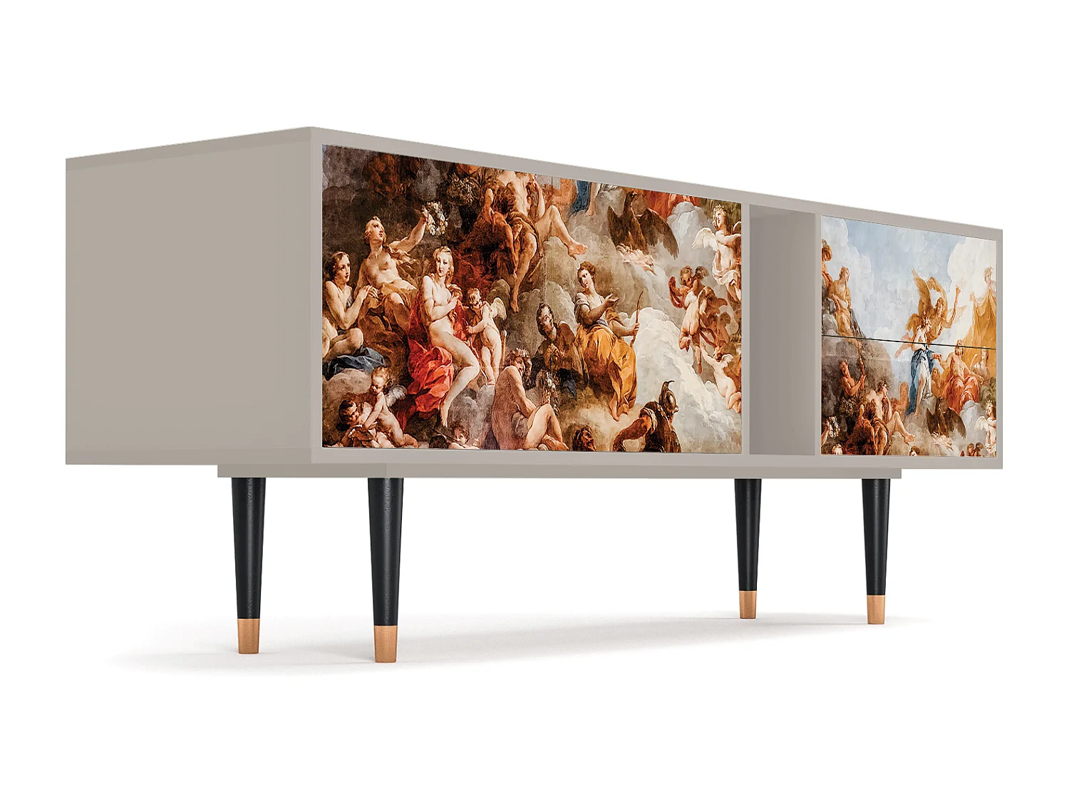 Mueble de TV - 170х69х48 cm - T1 - Versailles, Areia