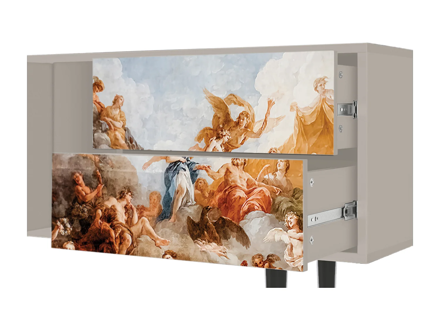 Mueble de TV - 170х69х48 cm - T1 - Versailles, Areia
