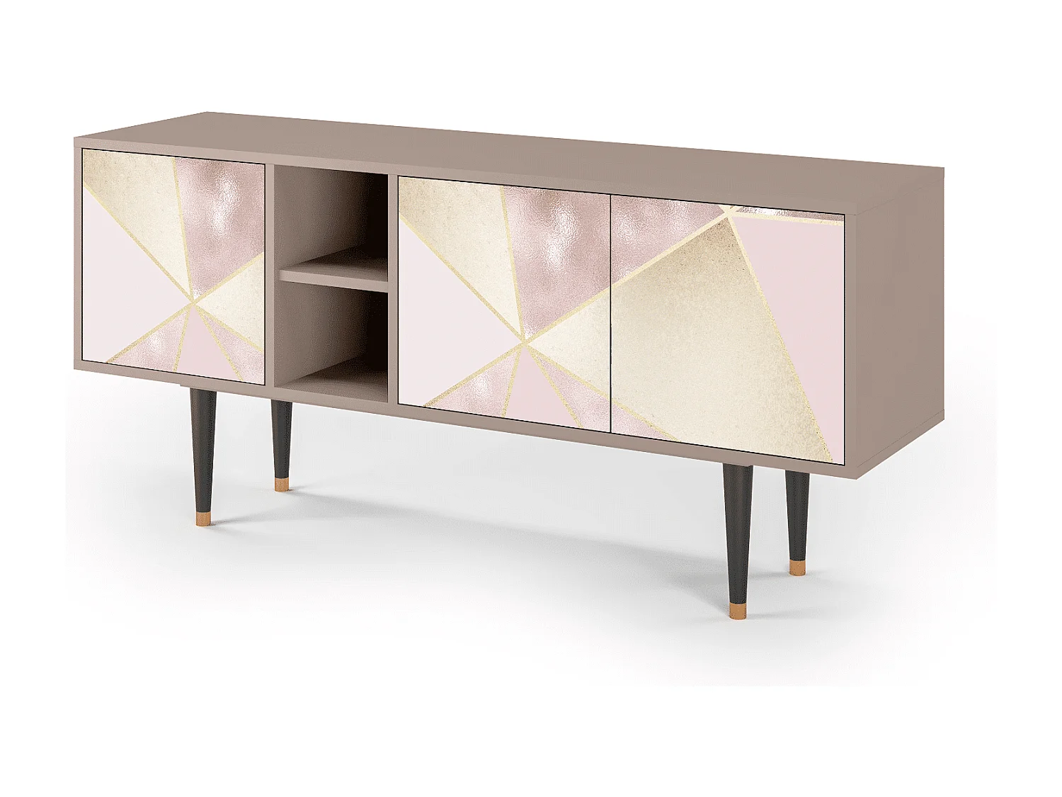 Meuble TV - 150х69х41 cm - T5 - Cosmopolitan Diva, Latte