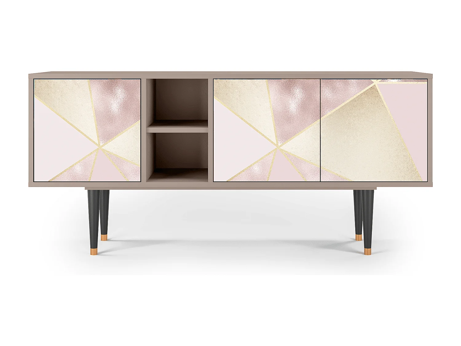 Meuble TV - 150х69х41 cm - T5 - Cosmopolitan Diva, Latte