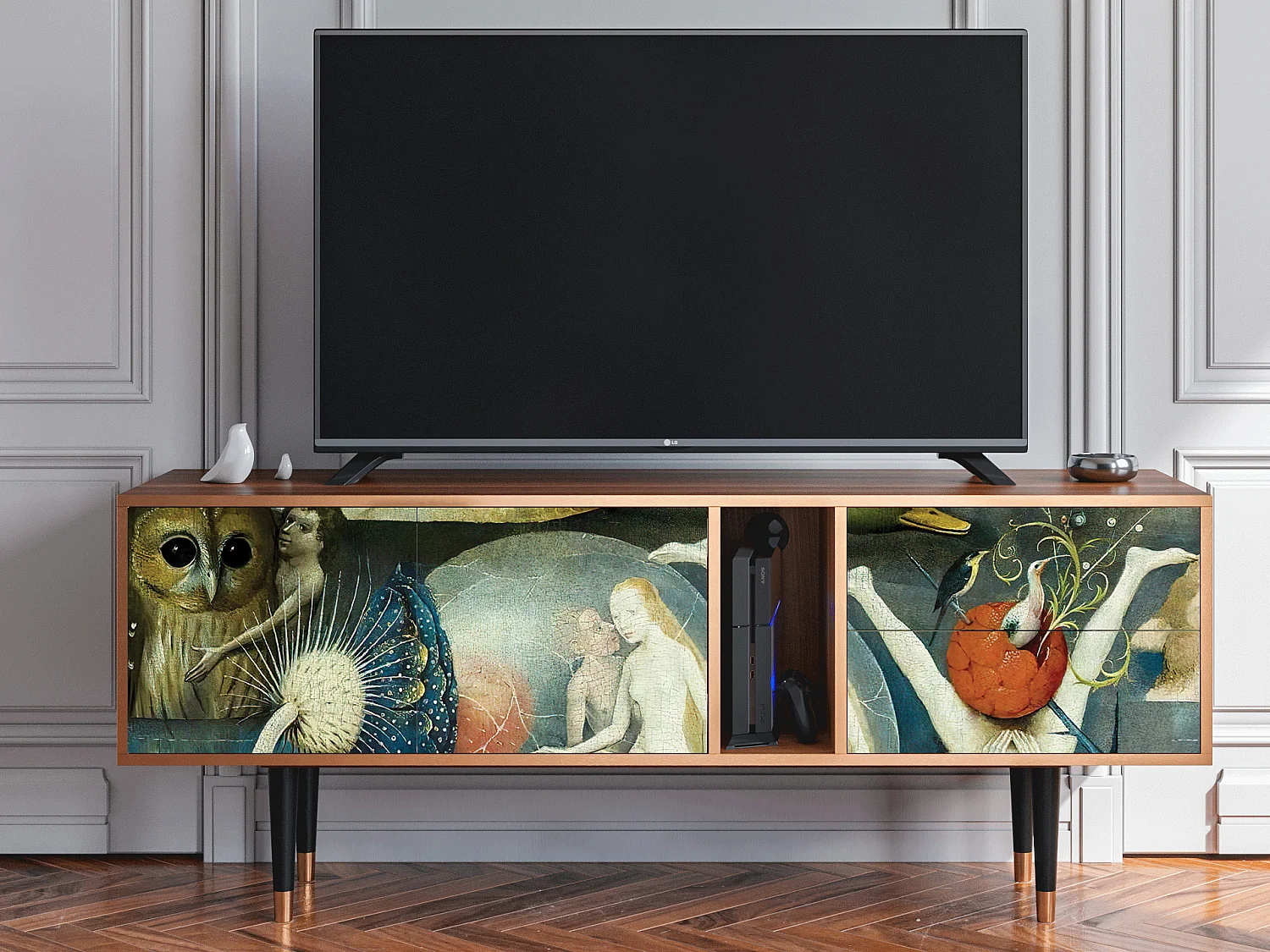 Meuble TV - 170х69х48 cm - T1 - The Garden Of by Bosch, Noyer