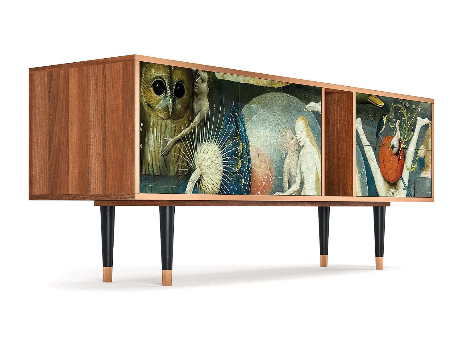 Meuble TV - 170х69х48 cm - T1 - The Garden Of by Bosch, Noyer