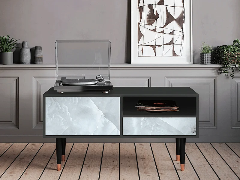 Mobile TV - 115х59х48 cm - T3 - The Onyx, Antracite